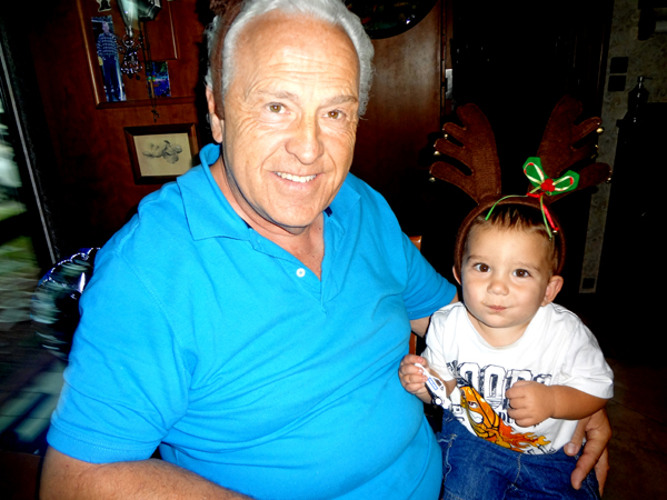 Lee Duquette and his great-grandson