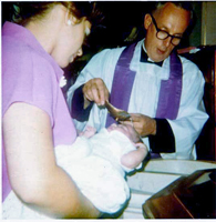 Brian and his Godmother, Aunt Donna Duquette