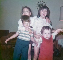 Brian, Renee, and cousins Jolene & Danny Pethoud