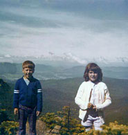 Brian and Renee in Vermont, 1976