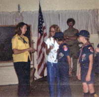 Cub Scouts Arrow of Light Ceremony