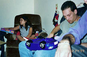 Brian and his niece, Kristen