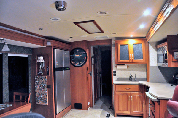 inside the RV