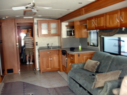 inside AWO - our RV