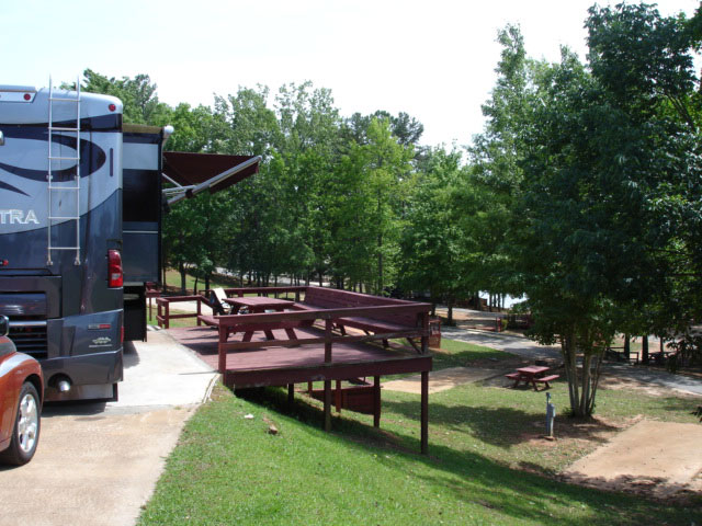 campsite of the two RV Gypsies