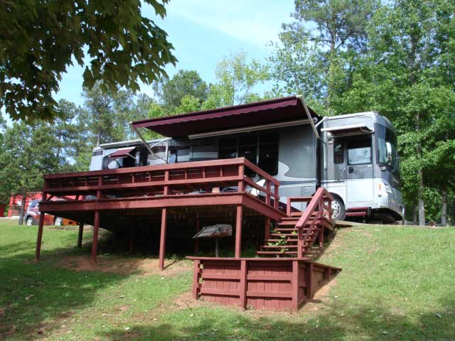 campsite of the two RV Gypsies