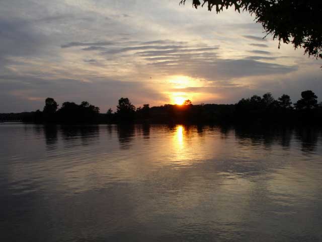 Sunset at Lake Oconee