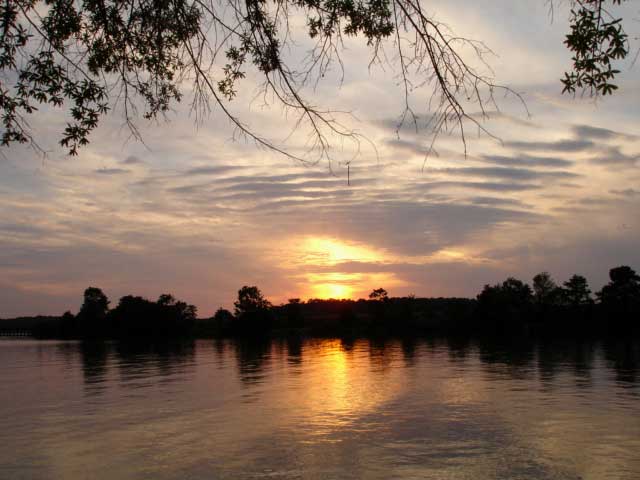 Sunset at Lake Oconee