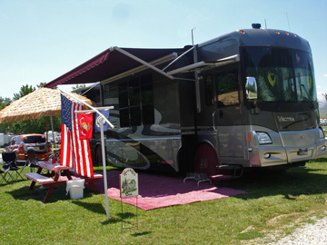 the RV of the two RV Gypsies