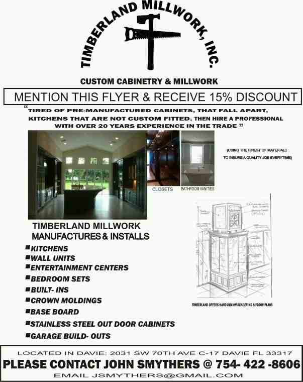 15 percent discount flyer