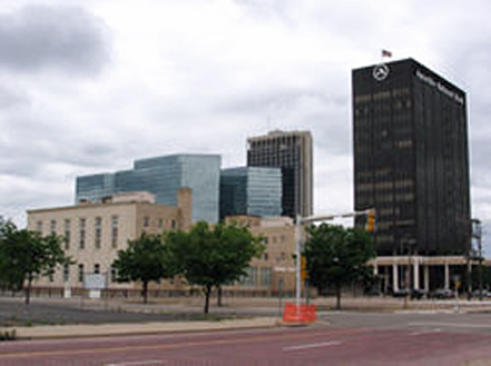 downtown Amarillo, Texas