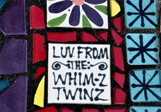 walkway tile - Love