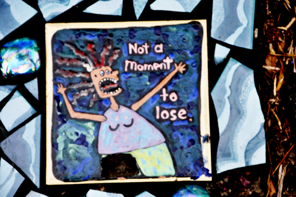 walkway tile - not a moment to lose
