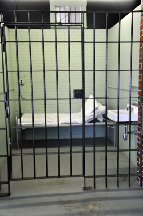 The county jail in Mayberry Courthouse
