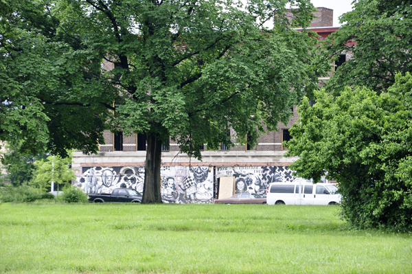 graffiti on a building