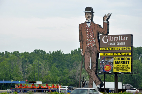 The Gibraltar Trade Center sign