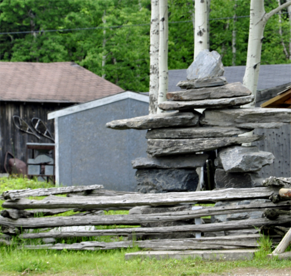 An Inukshuk