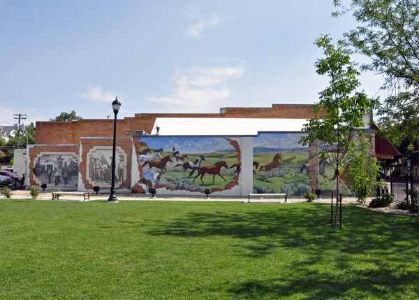 A nice mural on a building