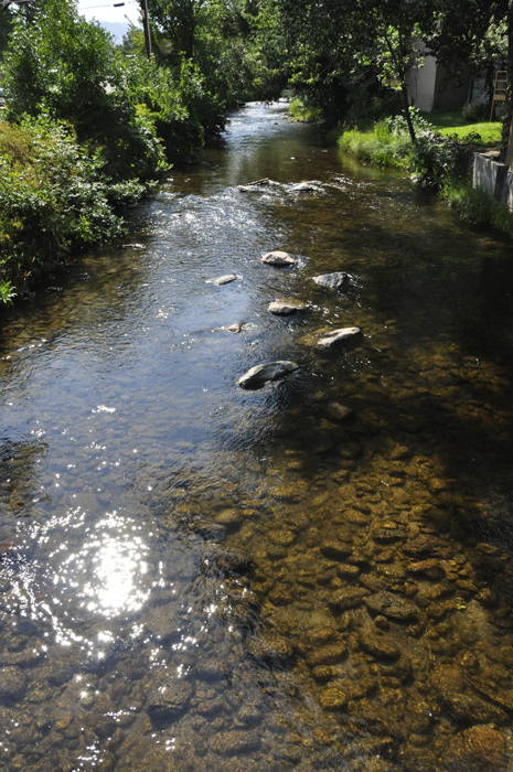 creek in downtown Buffalo WY