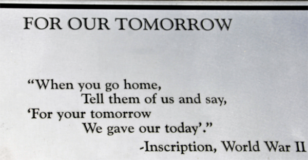 WWII saying