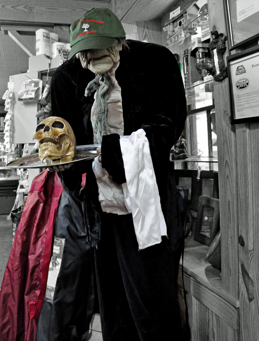 scary Halloween decoration
