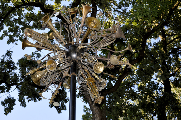 Kinetic Weather Disturbance sculpture