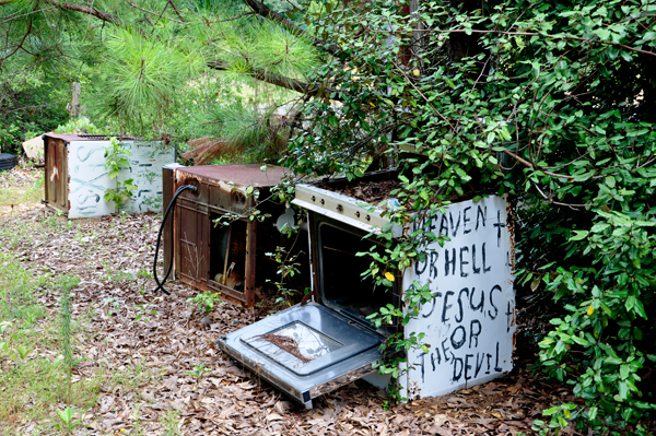 appliances in the Cross Garden