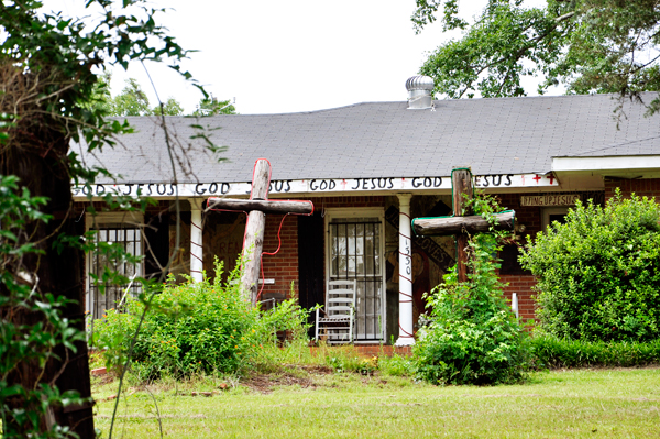 The house