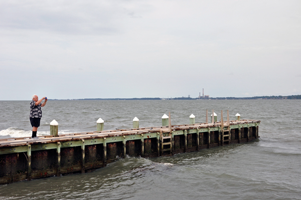 Lee Duquette photographing Karen Duquette