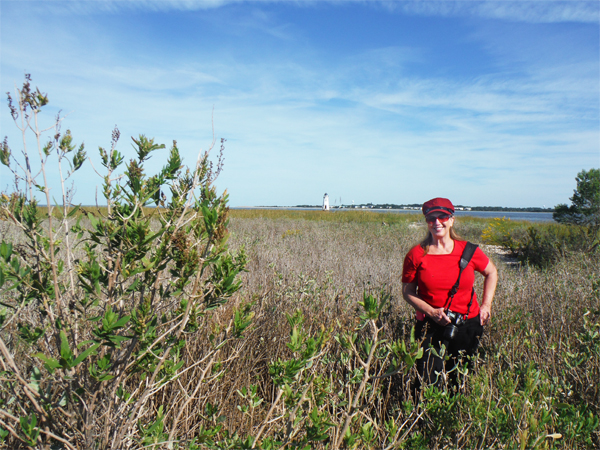 Karen Duquette and Cockspur Island Lighthouse