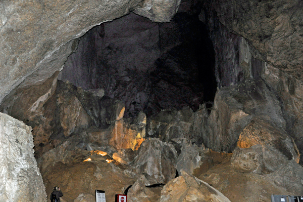 inside Carlsbad Cavern