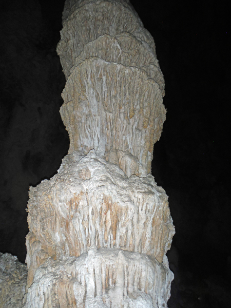 a tall, fat column