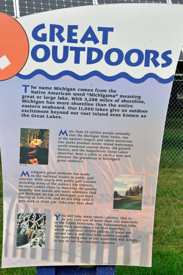 Great Outdoors sign