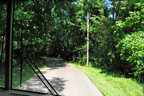 entrance to Wolfies Campground