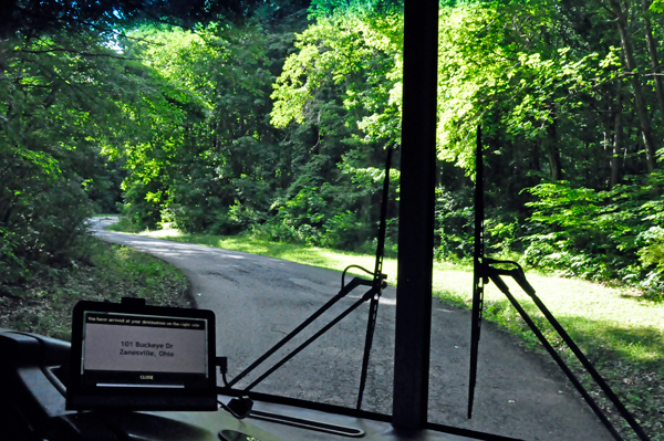 entrance to Wolfies Campground