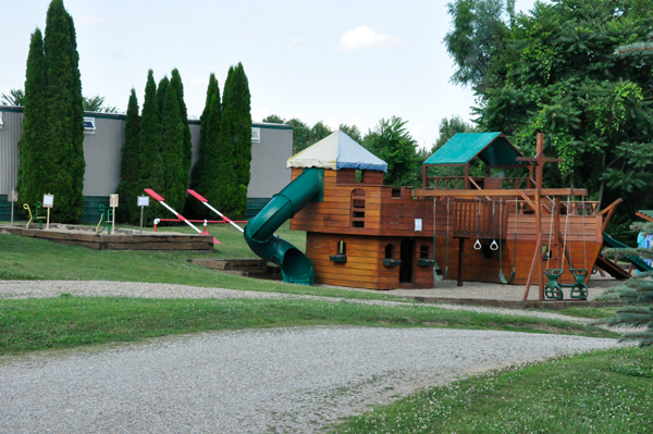 Wolfie's campground playground
