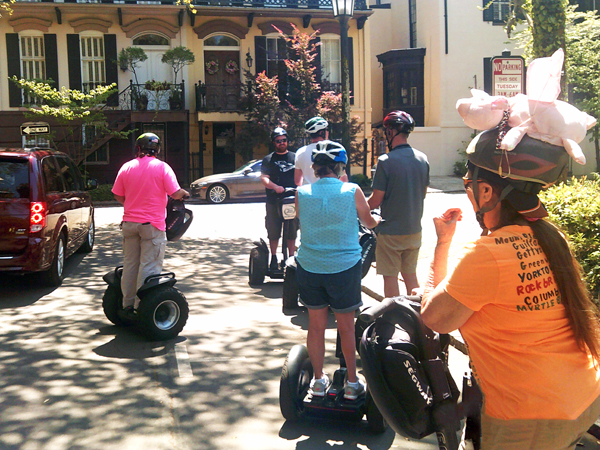 The Segway tour