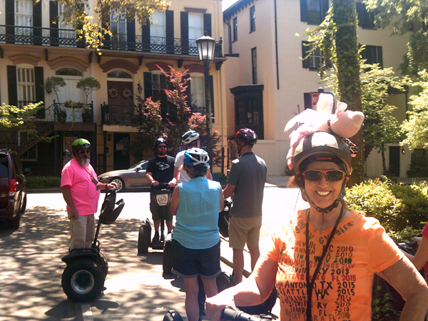 The Segway tour