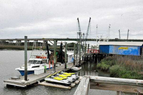 boats at the dock