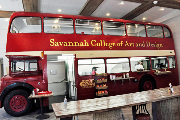 SCAD bus diner