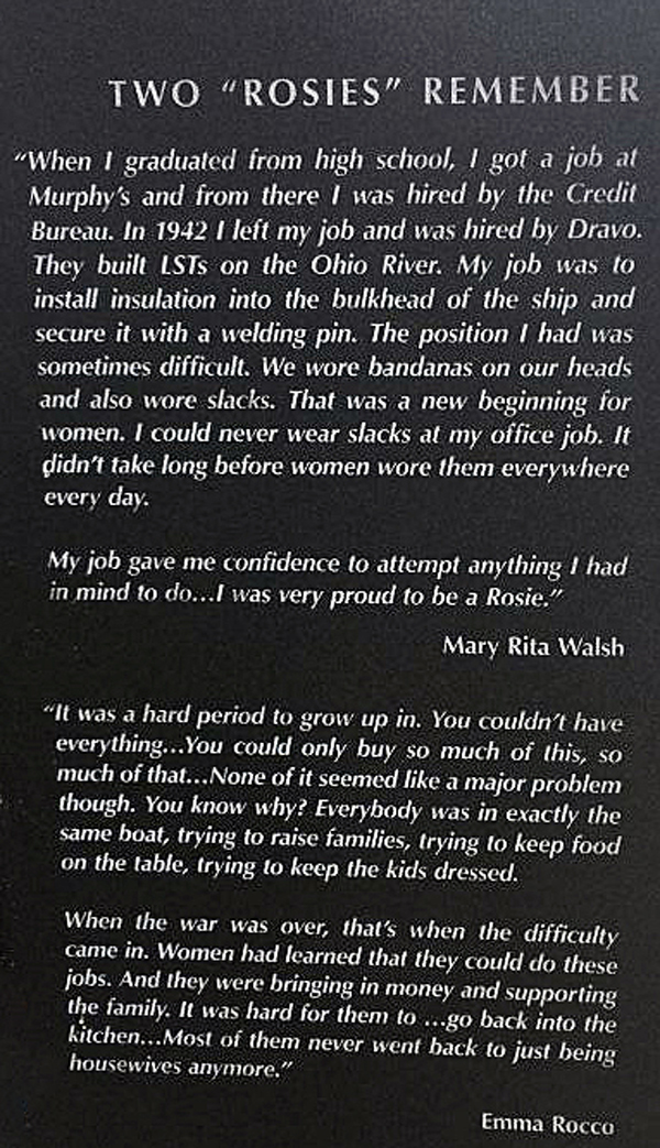 Two Rosies Remembered