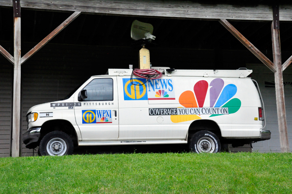 the actual News Van