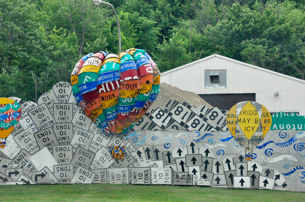 hot air balloons