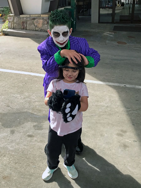 The joker is a devil