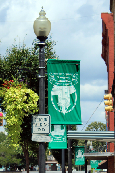 upside down town flag