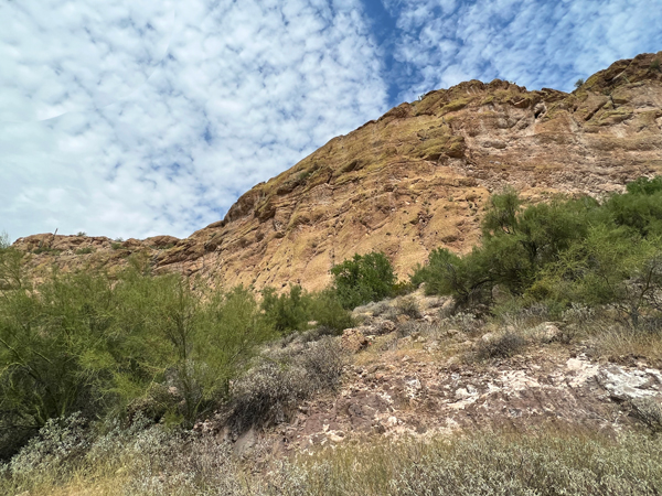 mountains at Saguaro Lake