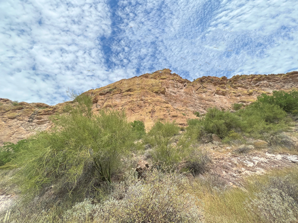 mountains at Saguaro Lake