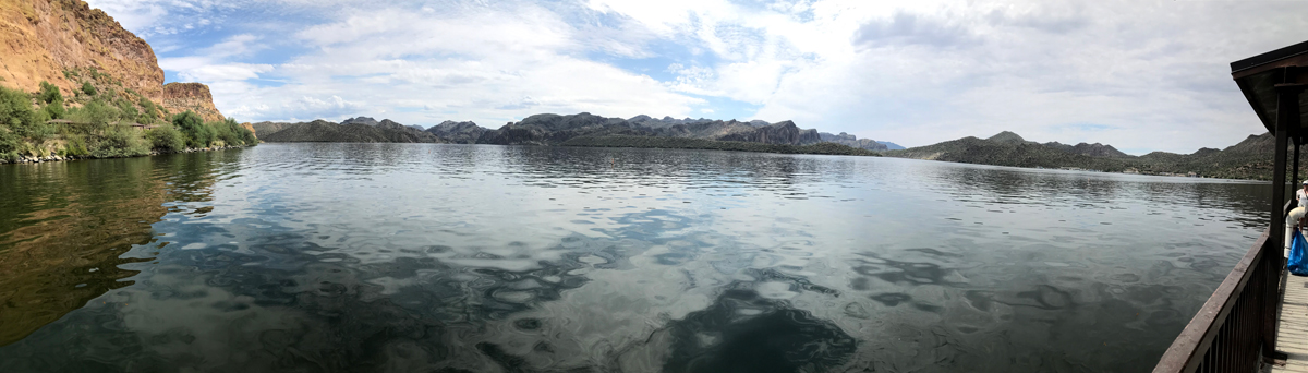 Panorama from the pier