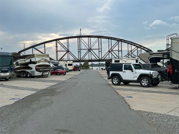 view from the Two RV Gypsies campsite