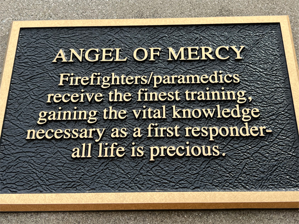Angel of Mercy sign